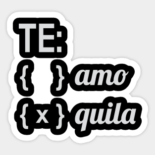 TE Quila Sticker